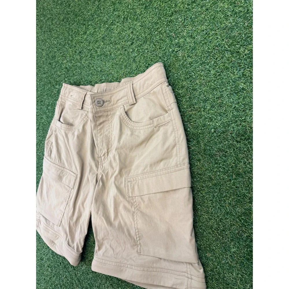 REI Co-op Sahara Cargo Shorts Tan Khaki‎ Hiking Outdoor Mens Size 6